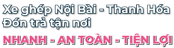 Sân bay Nội Bài Thanh Hóa đón trả tận nơi